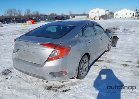 2016 Honda Civic Ex z USA, uszkodzony, nr VIN 19XFC2F74GE014437